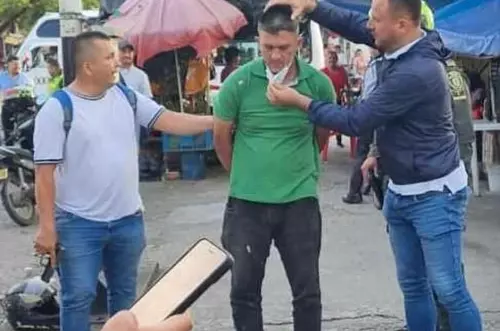Le echaron mano al presunto asesino de Michell Dayana