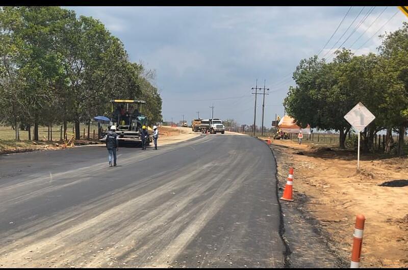 Cómo avanzan las obras de pavimentación entre Meta y Vichada