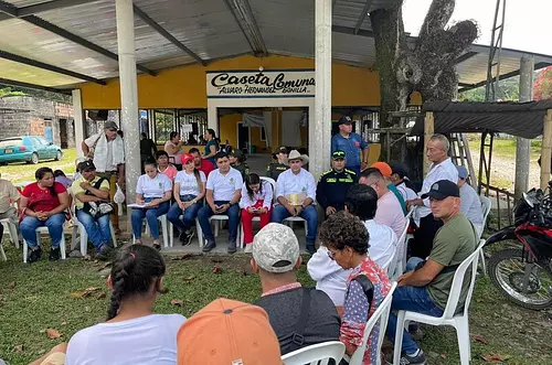 Instituciones llegaron al Centro Poblado de Puerto Esperanza