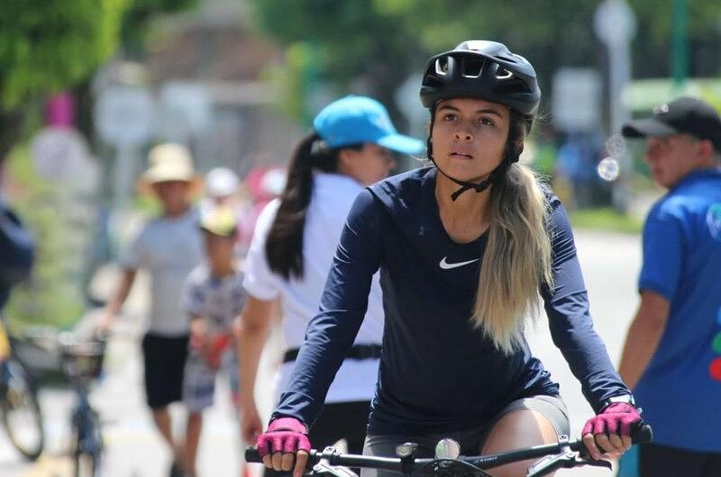 Recreovía en homenaje a la mujer 