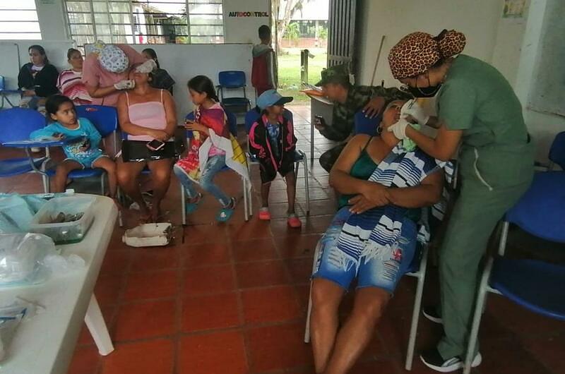 Ejército brindó  asistencia médica en vereda Casibare