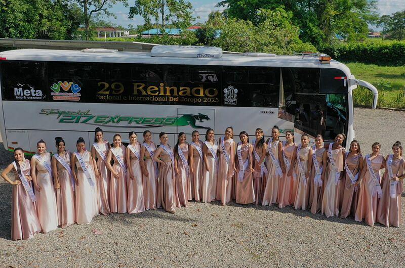 Llegaron las reinas al Torneo Internacional del Joropo