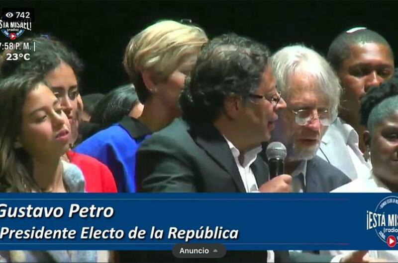 Petro, presidente de Colombia