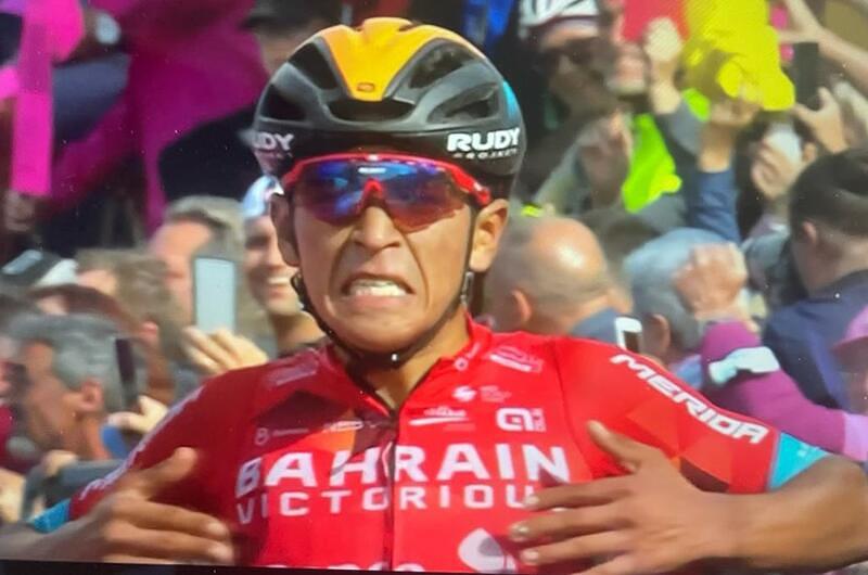 Heroico triunfo de 'Santi' Buitrago en Giro de Italia