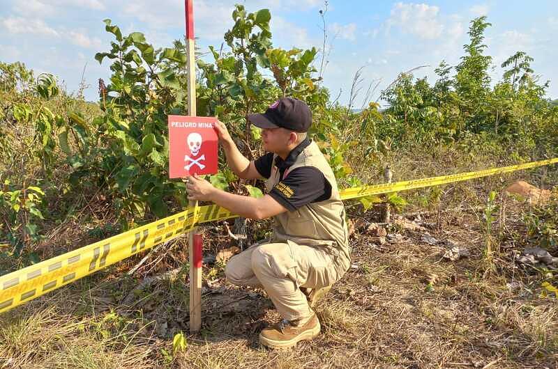 Inicia desminando humanitario en Mapiripán