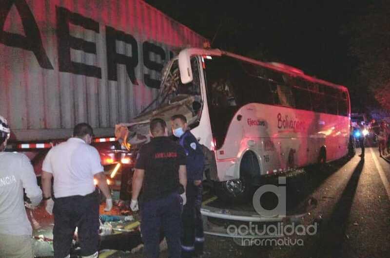 Fatal accidente: 4 muertos 