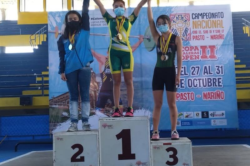  Puerto Gaitán brilla en Campeonato Nacional de  Pesas