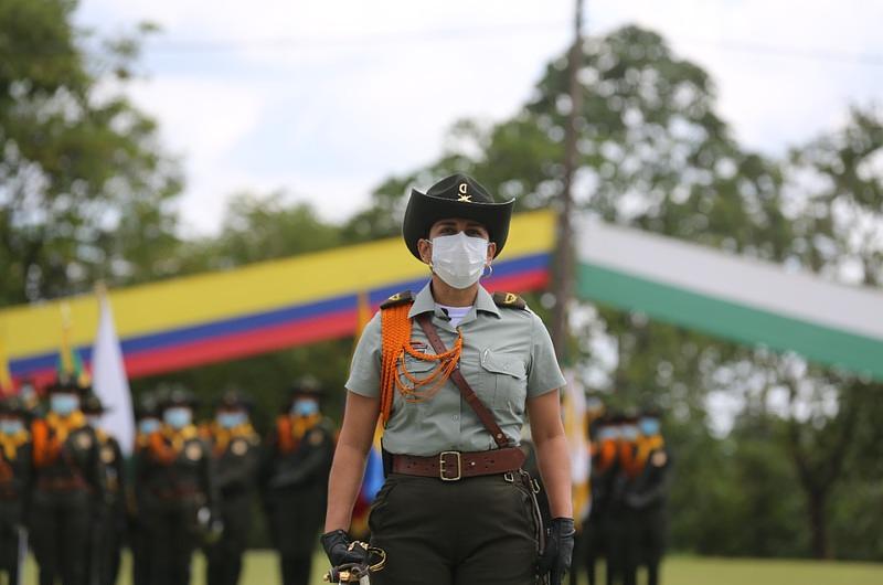 Una mujer, directora de Escuela de Carabineros