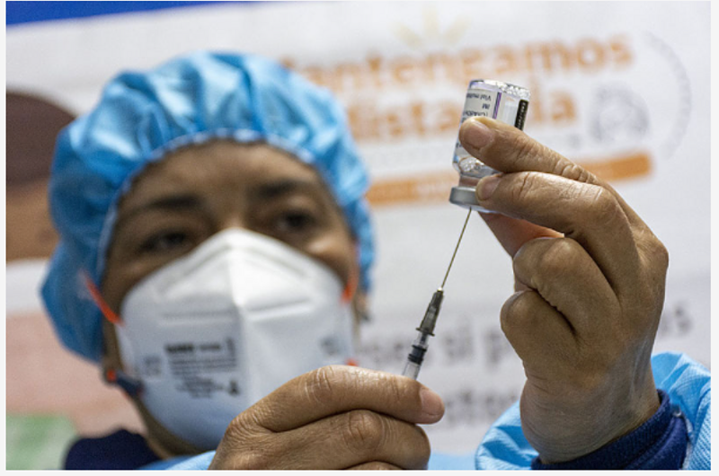 Vacunas anticovid llegaron a Villavicencio 