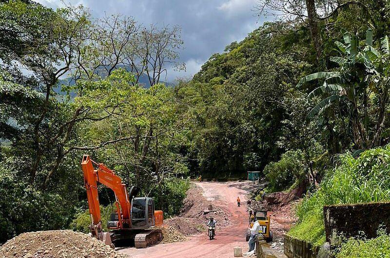 Así está el kilómetro 83 de la antigua vía al Llano