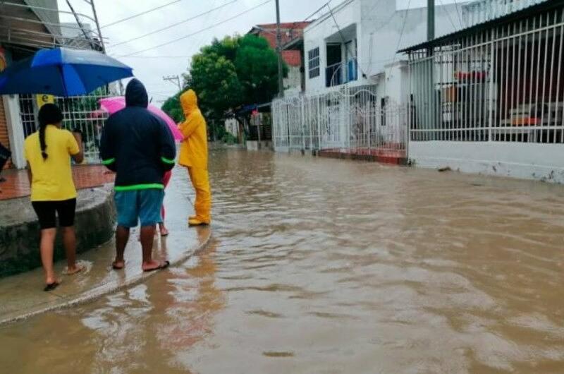 Lluvias arrecian en el país