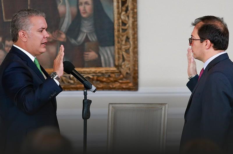 Asume nuevo Fiscal General en Colombia