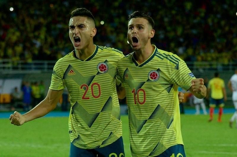 Selección Colombia Sub23 por la clasificación ante los chilenos 