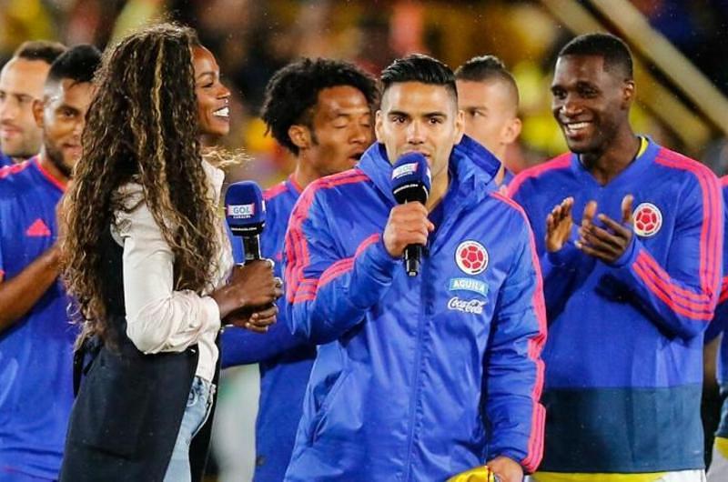 Falcao felicita a Caterine Ibargüen por su reconocimiento