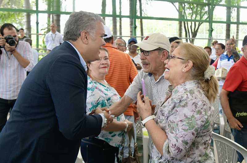 Obras Vía al Llano fortalecen competitividad y el turismo en el Meta: Duque