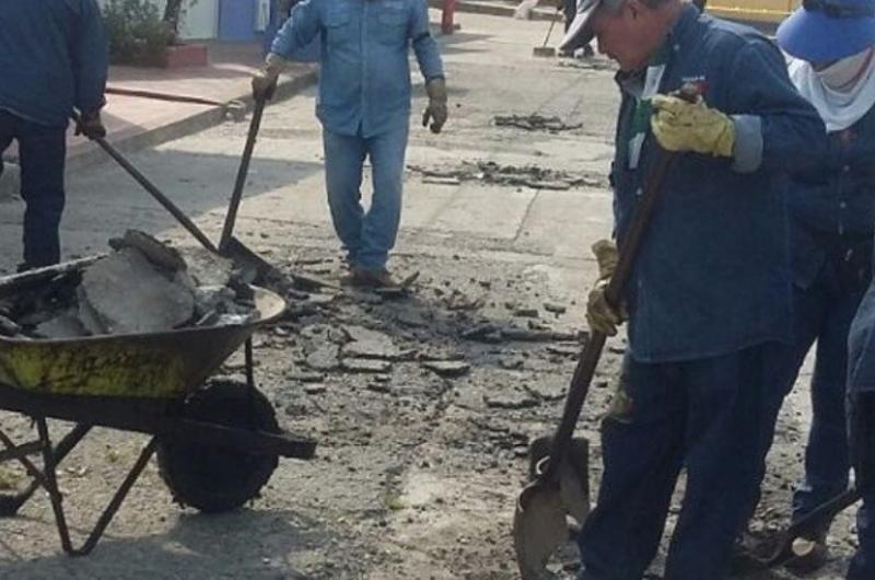 Se adelanta jornada de ''reparcheo' en el Recreo y Nueva Esperanza