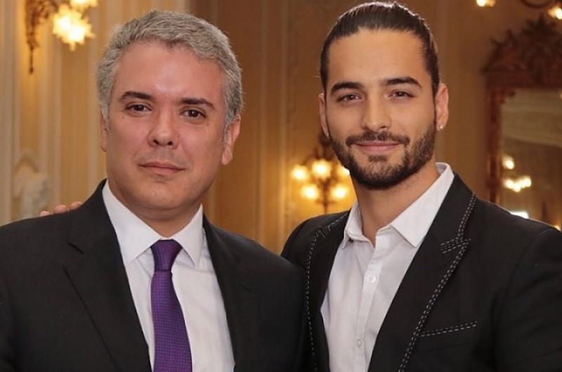 Polémica porque Presidente Duque recibió a Maluma y no a estudiantes 