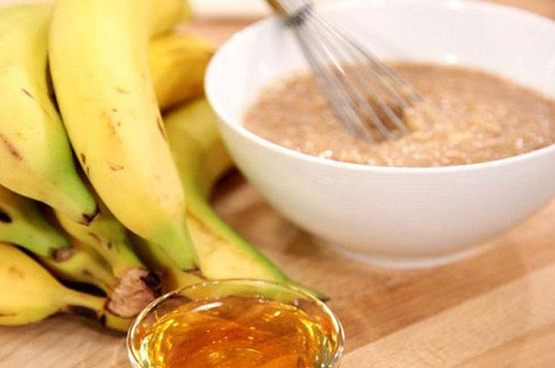 Mascarilla de banano para las arrugas