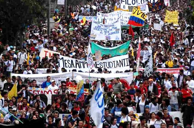 Gran paro nacional en Bogotá este 28 de noviembre. 