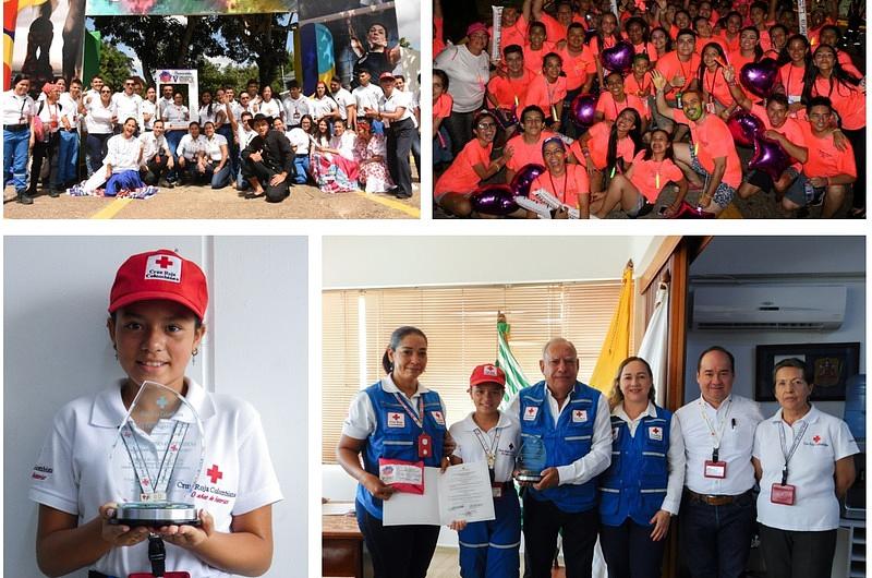La Cruz Roja seccional Meta participa en Encuentro Nacional de Voluntariado