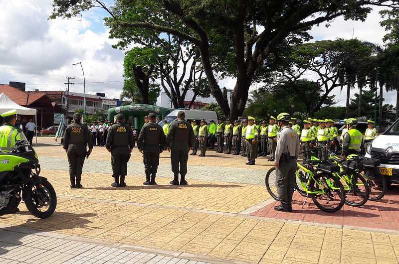 Policía pone en marcha el 'Plan Navidad' en 23 municipios del Meta 