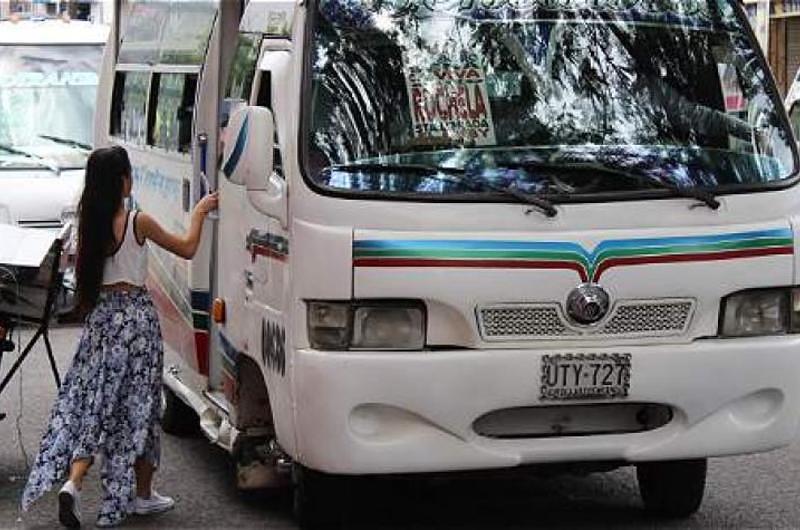 Fueron inmovilizadas 10 busetas de transporte público 