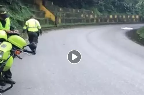 Dos personas de nacionalidad venezolana muertas en la vía antigua Bogotá 