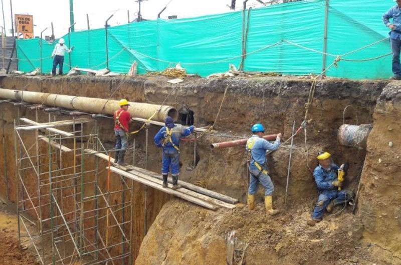 Recuperada línea de aducción La Esperanza y se normalizó suministro de agua