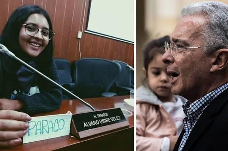 Joven que tildo de "paraco" al Senador Uribe entro al congreso con las Farc