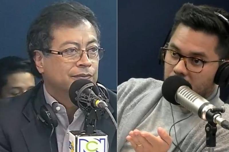 “Si le llega pasar algo a un periodista de RCN es culpa de Gustavo Petro”