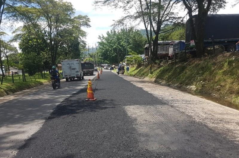 Intervención vial para mejorar la movilidad en la salida hacia Bogotá