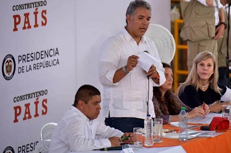 El Presidente Duque estará mañana en Villavicencio 