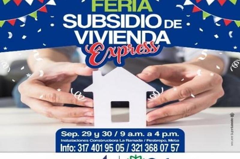 Cofrem lleva la Feria Subsidio de Vivienda Express a Restrepo