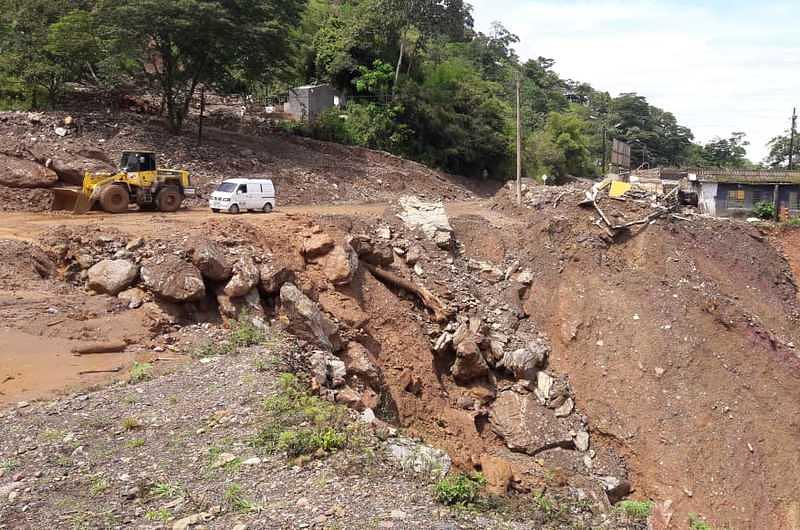 Avalancha se llevó escuela en vereda Servitá 