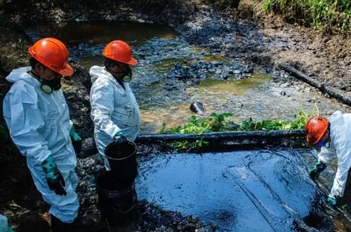 Arauca sin agua debido al derrame de crudo