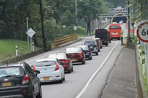 Habilitada la vía Bogotá-Villavicencio
