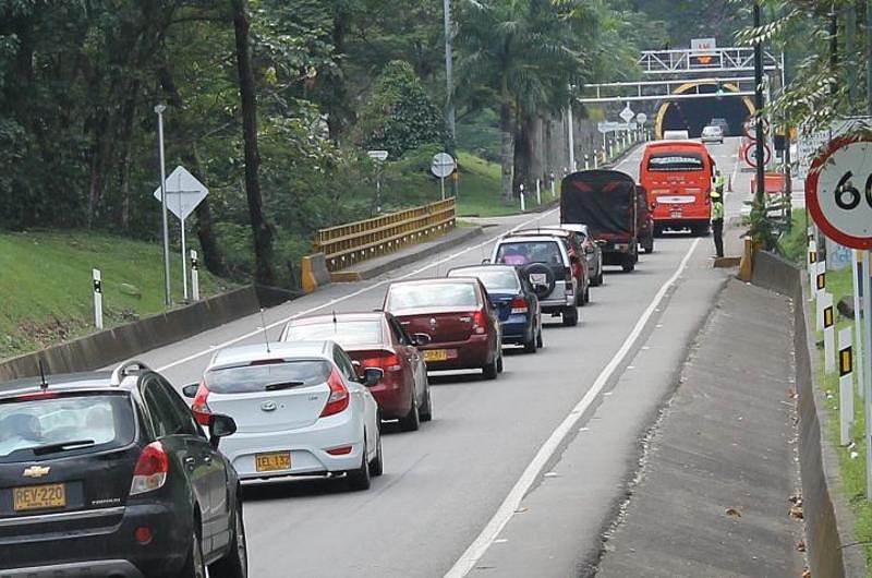 Habilitada la vía Bogotá-Villavicencio