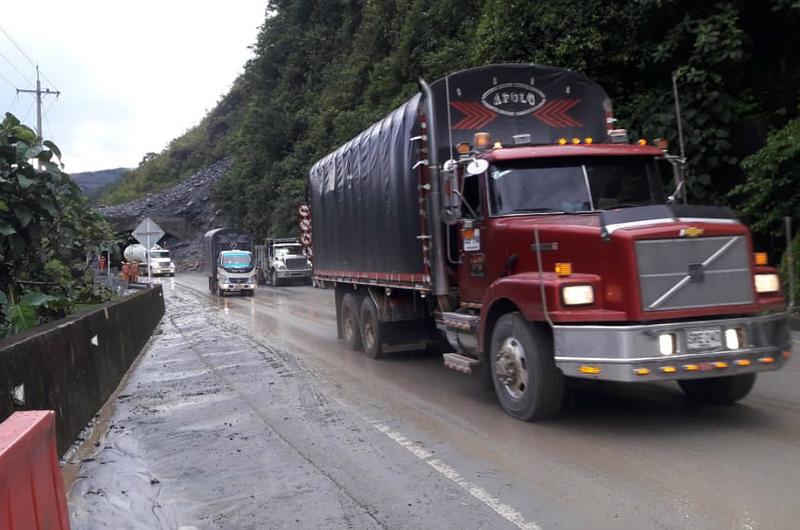 745 automotores de carga lograron salir del atasco de la vía al Llano