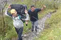 Caminado, así han llegado algunos viajeros a Villavicencio 