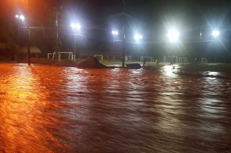 Se desbordó el río Guamal