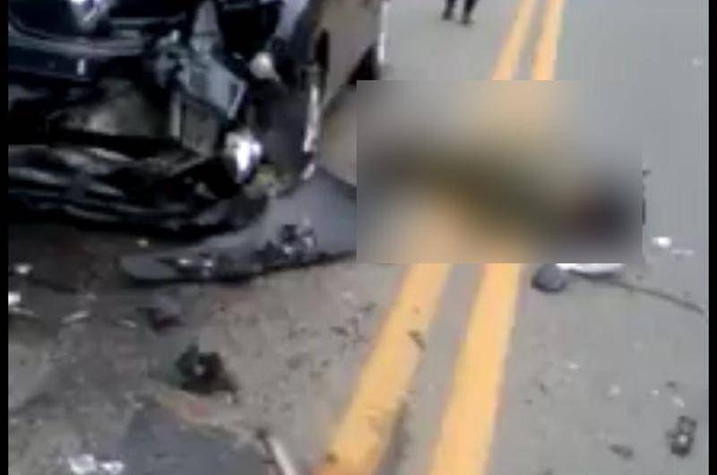 Dos soldados murieron en accidente en la vía Bogotá-Villavicencio