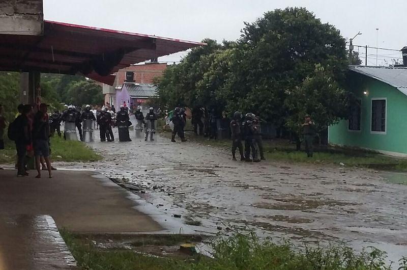 Hoy habrá operativo de desalojo nuevamente en Granada, Meta