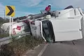 Fuerte accidente en la vía San Carlos de Guaroa-Villavicencio 