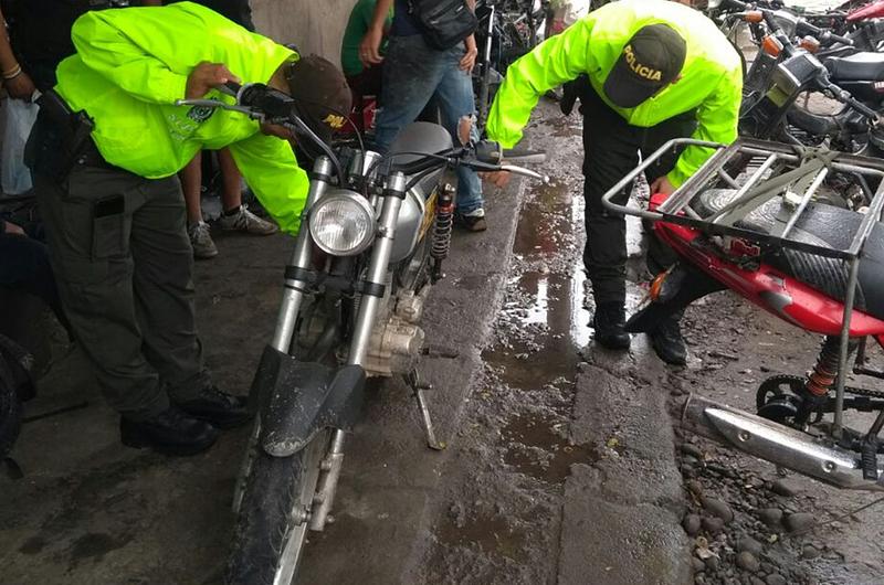 Recuperadas 11 motocicletas y tres automotores en Granada, Meta