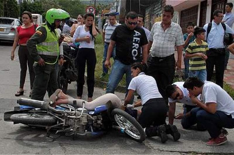 Motociclistas son el 50% de las víctimas en accidentes viales