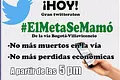 #ElMetaSeMamó es Tendencia nacional