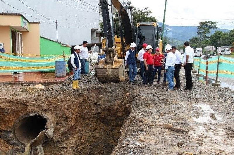 Inician obras de alcantarillado y pluvial en Granada y Cabuyaro 