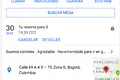 Google ya permite reservar restaurantes colombianos 