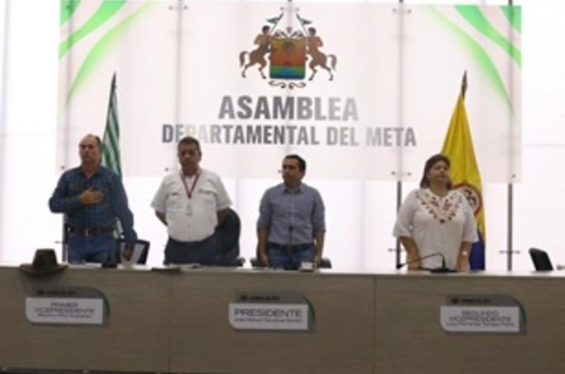 Se instalan las sesiones extraordinarias en la Asamblea Departamental