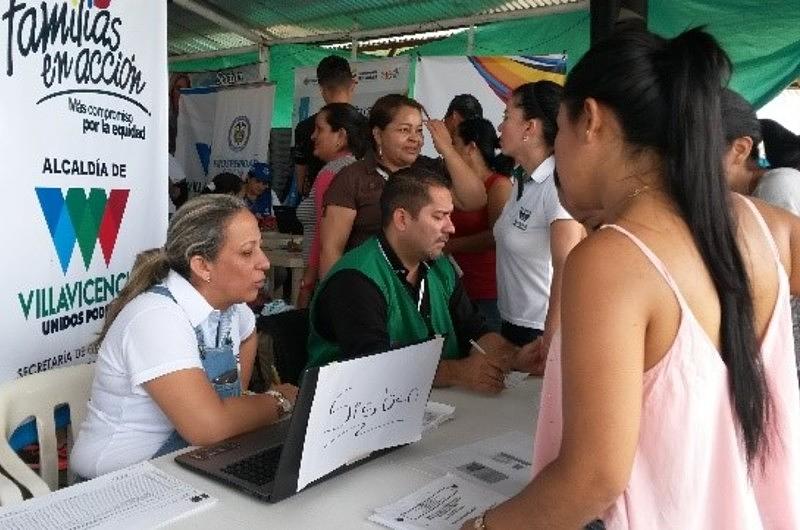 Atención a la población víctima del conflicto armado  en la Comuna 8